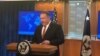 Menteri Luar Negeri Amerika, Mike Pompeo, menyampaikan Laporan terkait Praktik HAM tahun 2018 di Kantor Deplu AS, Washington, D.C., 14 Maret 2019. (Foto: dok). 