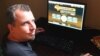 Renowned American hacker Johnny Long now gets other hackers to volunteer their skills to charities in Jinja, Uganda. (VOA/Hilary Heuler)