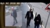 Gambar yang diambil dari rekaman video dua CCTV yang berbeda dan didapat oleh sumber-sumber keamanan Turki mengklaim gambar wartawan Saudi Jamal Khashoggi saat tiba di Konsulat Arab Saudi dan pria lainnya yang diduga mengenakan pakaian Khashoggi saat berjalan di Istanbul, Turki, 2 Oktober 2018.