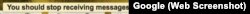 Gmail Unsubscribe Notice