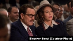 A scene from the movie, "Trumbo," with Bryan Cranston as Dalton Trumbo and Diane Lane as Cleo Trumbo.