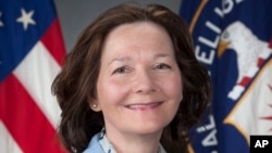 FILE - Photo provided by the CIA shows CIA Deputy Director Gina Haspel, March 21, 2017. 