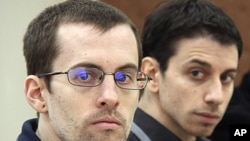 Shane Bauer (L) and Josh Fattal (file photo)