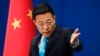 Juru bicara Kementerian Luar Negeri China Zhao Lijian 