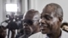 Le candidat à la présidentielle Martin Fayulu à Kinshasa, le 30 décembre 2018.