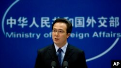 Juru bicara kementerian luar negeri China, Hong Lei (Foto: dok).