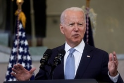 U.S. President Joe Biden delivers remarks on actions to protect voting rights in a speech in Philadelphia