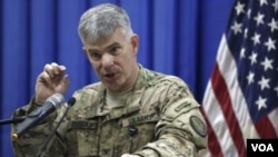 Juru bicara militer AS yang berkantor di Baghdad, Kolonel Steve Warren (foto: dok).