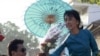 Burmese Focus on Aung San Suu Kyi's Campaign Trail