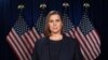 Senate Elissa Slotkin (Demokrat Michigan) te bay repons pati Demokrat la sou diskou Prezidan Donald Trump devan yon sesyon konjwen Kongre Etazini, 4 Mas, 2025. 