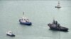 Rusia Kembalikan 3 Kapal Angkatan Laut Ukraina