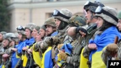 Бійці батальйону МВС «Східний корпус»