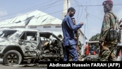 Eneo la shambulizi la kigaidi la Somalia. Picha ya maktaba.