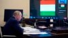 Rossiya Prezidenti Vladimir Putin Kollektiv xavfsizlik shartnomasi tashkilotining virtual anjumanida qatnashmoqda, Moskva, Rossiya, 2021-yil, 16-sentabr.