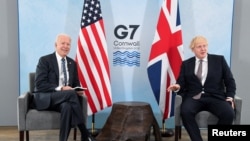 Biden and Johnson