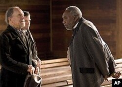 Left to Right: Robert Duvall as Felix Bush, Lucas Black as Buddy and Bill Cobbs as Rev. Charlie Jackson.
