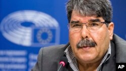 Turkey's official news agency, Anadolu, and a Syrian Kurdish official said, Feb. 25, 2018, that Czech authorities have detained Salih Muslim, former co-chair of the Democratic Union Party, or PYD, under an Interpol red notice based on Ankara's request for his arrest.
