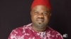Chris Isiguzo, président de l’Union des journalistes du Nigeria, à Abuja, le 10 Mai 2020. (VOA/Gilbert Tamba)