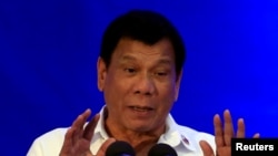 Presiden Filipina, Rodrigo Duterte (Foto: dok).