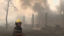 Incendie dans l’entrepôt de la Commission électorale nationale indépendante à Kinshasa