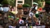 Le colonel Assimi Goita, président du Comité national pour le salut du peuple, s'adresse à la presse le 22 septembre 2020.