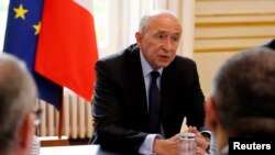 Le ministre français de l'Intérieur, Gerard Collomb, à Paris, le 13 mai 2018.