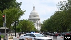 Vue du Capitole à Washington, DC, le 2 août 2023.