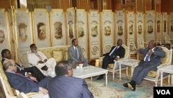 Pembicaraan Sudan Utara dan Selatan dengan para pemimpin Afrika di Addis Ababa, Ethiopia (12/6).
