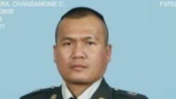 ລາຍການກະຈາຍສຽງຂອງວີໂອເອ ລາວ: ຈ່າເອກກອງທັບບົກ ສະຫະລັດ ຈັນສະໝອນ ເມກດາລາ ໄດ້ຖືກສົ່ງໄປຕີເສິກ 9 ເທື່ອ ໃນໄລຍະຊາວກວ່າປີ ໃນການເປັນທະຫານ