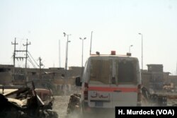 Iraqi health services are already pushed to the brink with hundreds of thousands of displaced people living in harsh conditions and more families fleeing daily, sometimes arriving with gunshot wounds in Mosul, Iraq.