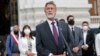 Francisco Sagasti, président par intérim du Pérou, à Lima, le 16 novembre 2020 (AFP)