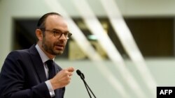 Perdana Menteri Perancis, Edouard Philippe di Paris, 22 Januari 2018. (Foto: dok).