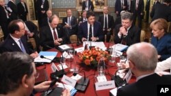 KTT Eropa-Asia membahas masalah Ukraina di Milan, Italia (17/10).