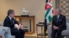 بلینکن در امان با پادشاه اردن دیدار کرد