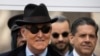Roger Stone arrive pour sa condamnation à la cour fédérale de Washington, le 20 février 2020. (Photo AP)