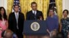 U.S. President Barack Obama delivers remarks on the Clean Power Plan at the White House in Washington, Aug. 3, 2015. 
