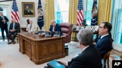 President Donald Trump, Senate Majority Leader Mitch McConnell 
