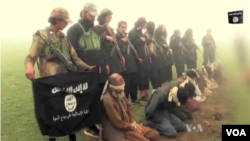 Para militan anggota kelompok ekstremis ISIS di Afghanistan timur (foto: dok).