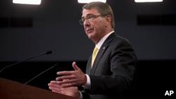 FILE - U.S. Defense Secretary Ash Carter.
