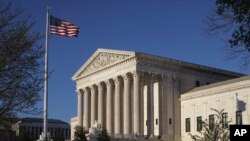 FILE - The U.S. Supreme Court building is seen in Washington, April 4, 2017.