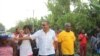 Carlos Vila Nova, candidat du principal parti de l’opposition à São Tomé et Príncipe, le 19 juillet 2021. (VOA/Óscar Medeiros)