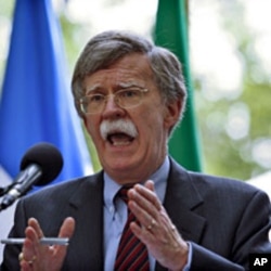 Former U.N. Ambassador John Bolton in New York. (2011 File Photo)