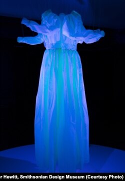An exhibit at the Cooper Hewitt, Smithsonian Design Museum in New York. It explores the ways designs drawn from nature and can address today's environmental problems. (Matt Flynn/Cooper Hewitt, Smithsonian Design Museum