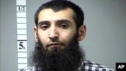 سیف‌الله سیپوف، مردی که شش سال پیش هشت نفر را در شهر نیویارک با موترش کشت (تصویر از آرشیف صدای امریکا)