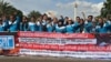 Tuntut Keadilan dalam Insiden Morowali Utara, Pekerja Berdemonstrasi di Monas