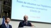 Le Premier ministre français Edouard Philippe (R) et le ministre de la Santé Olivier Veran lors d'une conférence de presse à la suite d'une réunion des ministres sur l'épidémie de coronavirus, à Paris, France, le 6 mars 2020.
