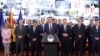Премиерот на Северна Македонија Христијан Мицкоски на прес-конференција по повод премиер 100 дена Влада, во Владата на Република Северна Македонија, Скопје, 1 октомври 2024 година.