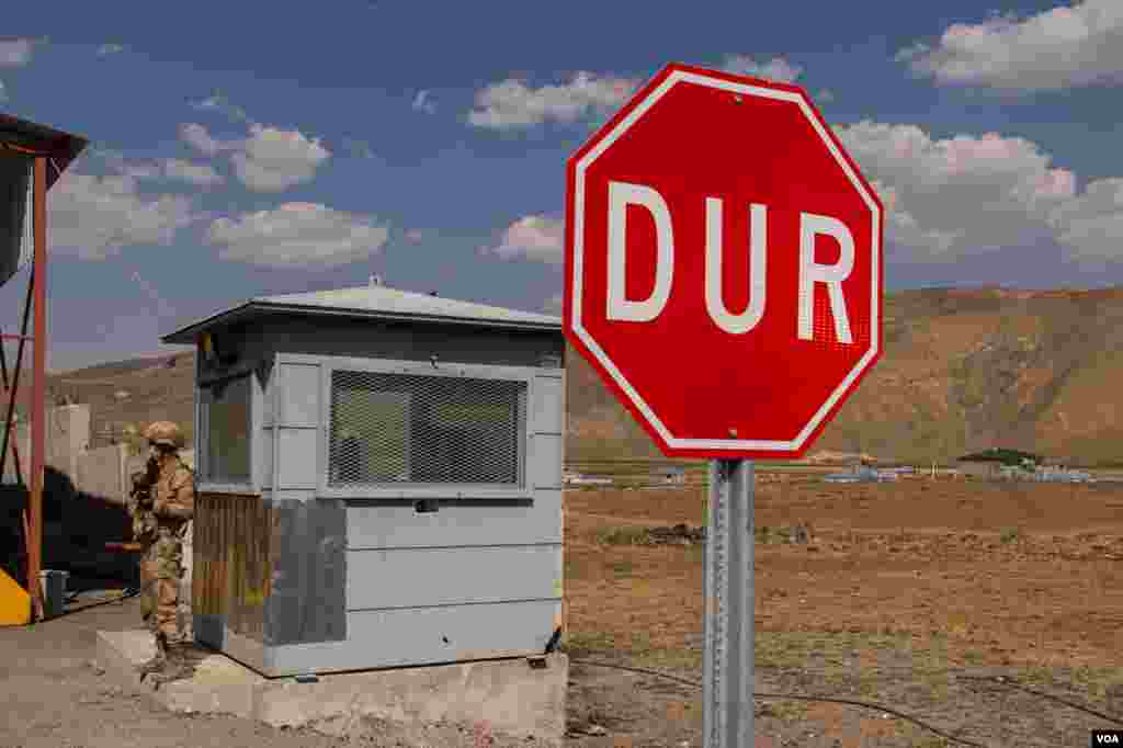 Turkish authorities say they have been tightening eastern border controls since the Taliban takeover of Afghanistan to prevent a large influx of refugees, near the Turkish border with Iran, Aug. 30, 2021.