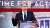 National Rifle Association Executive Vice President and CEO Wayne LaPierre speaks at the Conservative Political Action Conference at National Harbor, Md., Feb. 22, 2018.