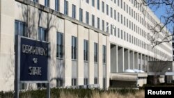 The State Department Building is pictured in Washington, Jan. 26, 2017. 